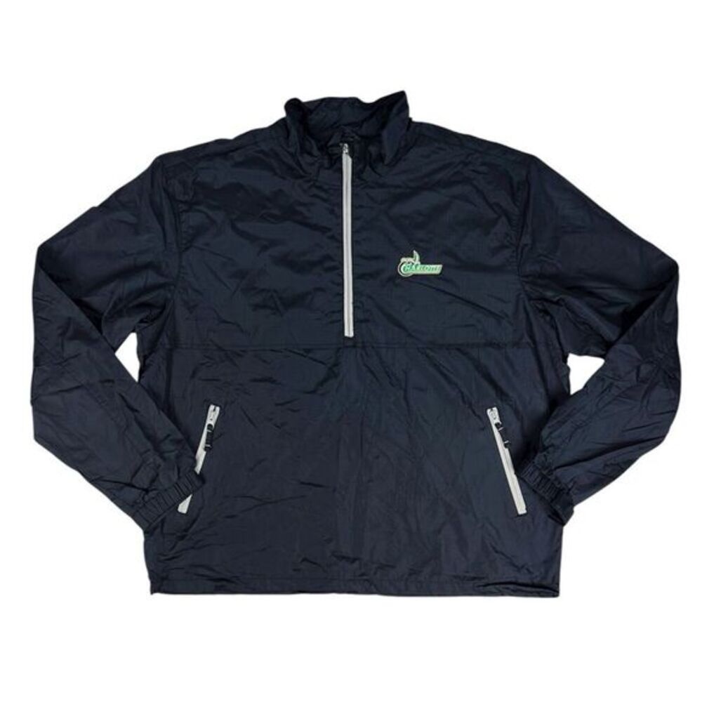 UNC Charlotte NCAA Oxford America Black Ripstop Windbreaker Jacket‎ Size XL